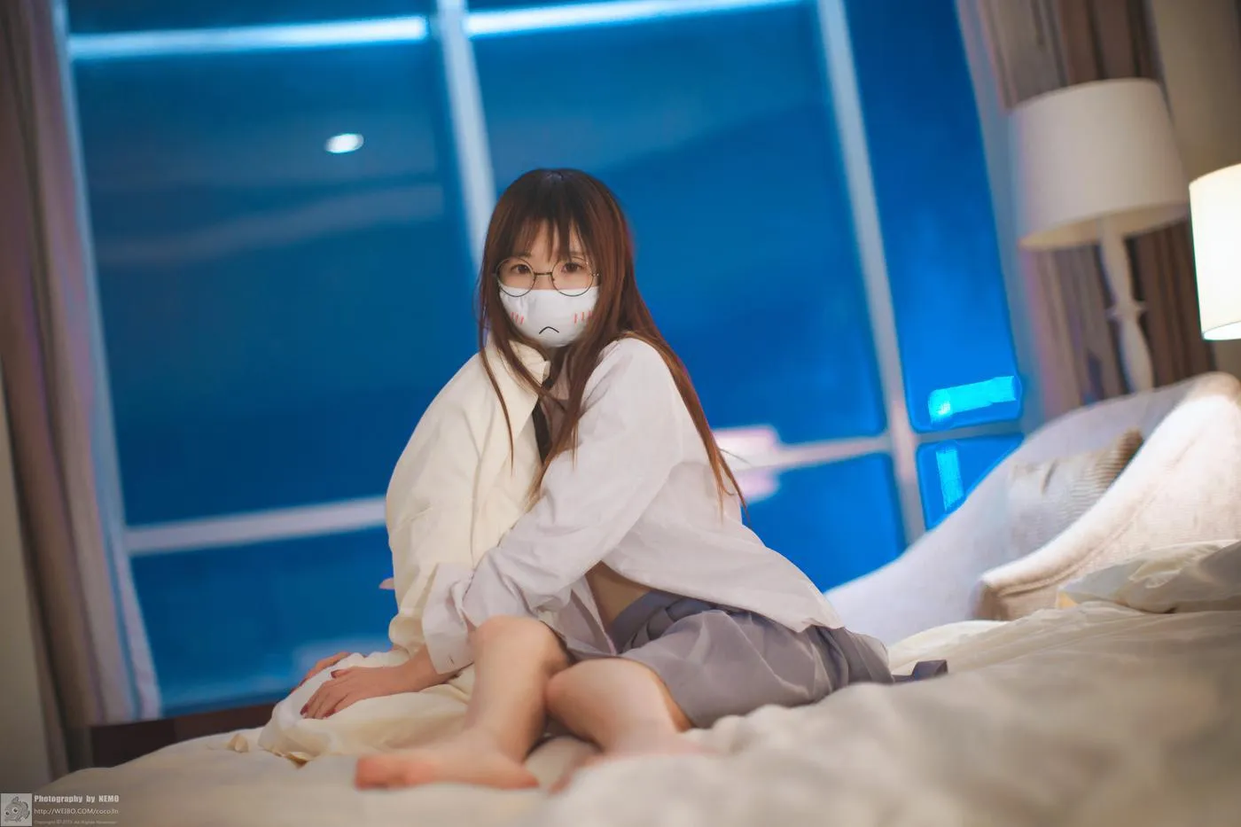 御子Yumiko – NO.01 口罩 [20P]插图1